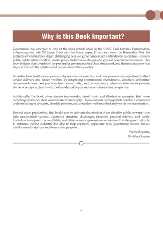 Governance Simplified for UPSC GS Paper II 2026 : PYQ-Based, Syllabus-Aligned Guide with 2nd ARC & NITI Aayog, Diagrams, Models, Case Studies and Answer Writing by Shubhra Ranjan