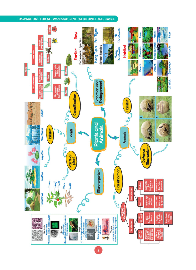 One For All Workbook Concept Wise Class-4 General Knowledge (For Latest Exam)