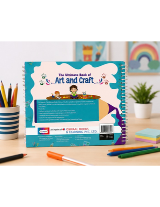 Lil Legends The Ultimate Book of Art and Craft for Kids | 30+ Creative Activities and DIY Projects | Imagination and Creativity | Tracing, Drawing, Colouring and Craft Activities | Age 3+