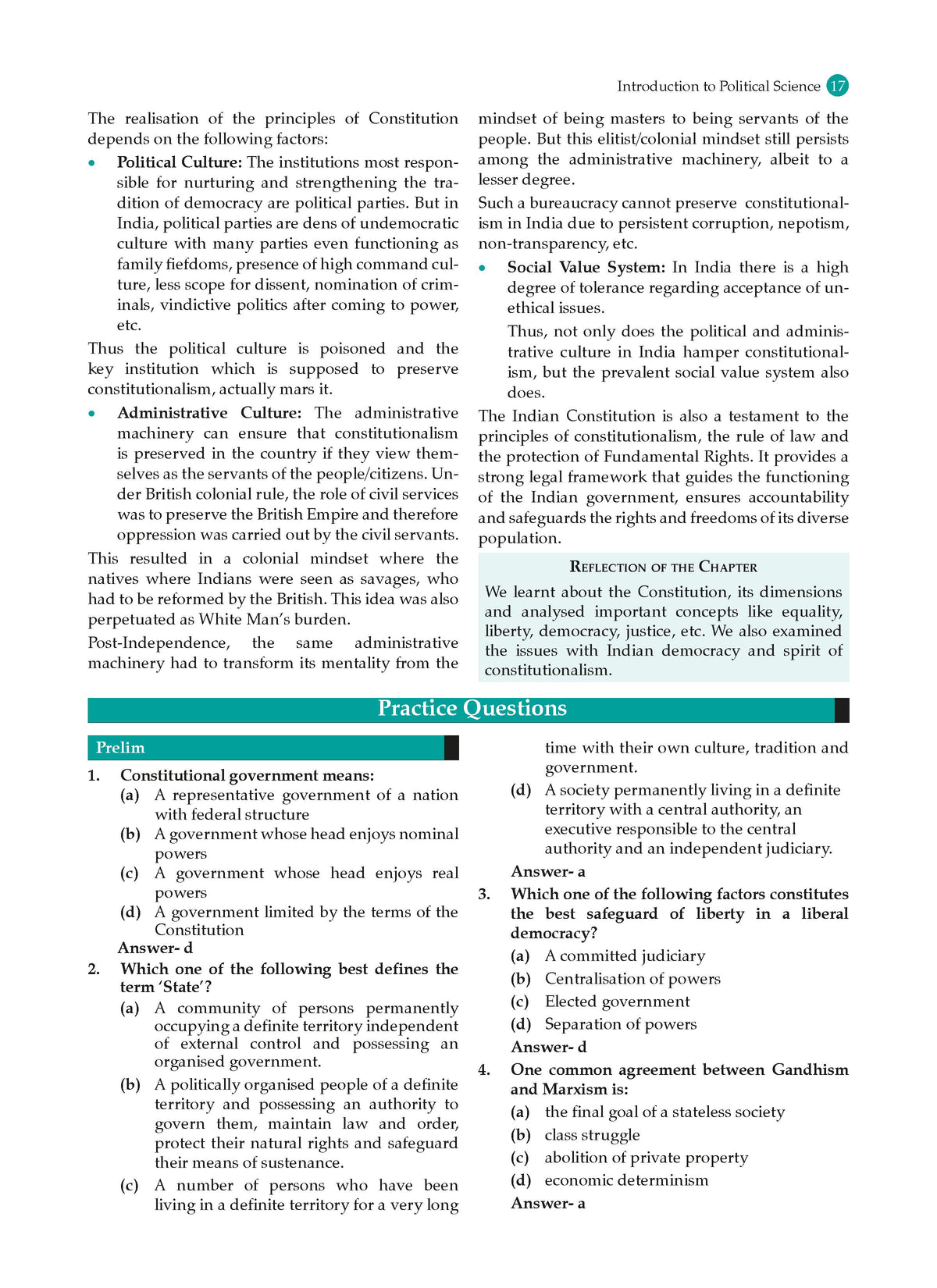 Indian Polity for UPSC civil services preliminary and main examinations - Oswaal Books