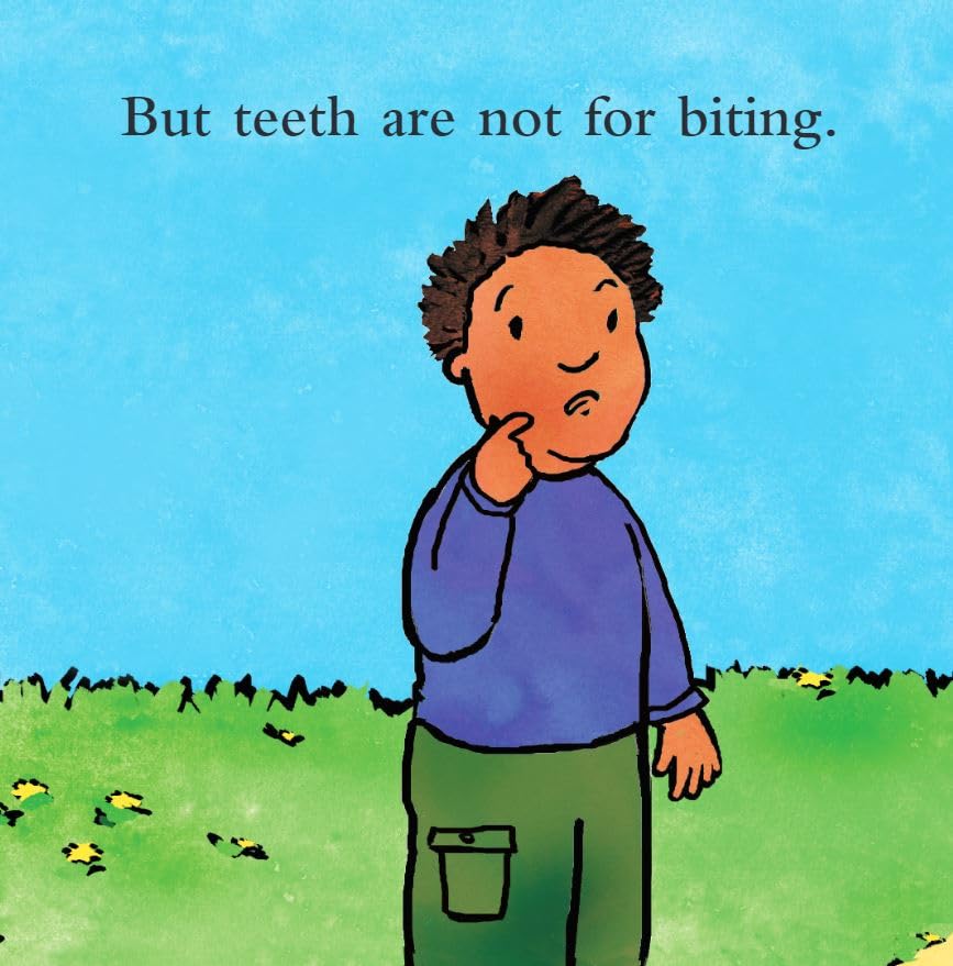 Teeth Are Not for Biting  (Best Behaviour Series)  â€” Board Book for Toddlers (Ages 1-4 yrs) | Builds Gentle Communication & Kindness | by Free Spirit Publishing