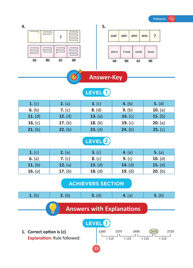 One For All Olympiad Previous Years' Solved Papers Class 4 (Set of 6 Books) Maths, English, Science, Reasoning, Cyber & General Knowledge (For 2024-25 Exam)