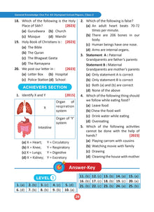 One for All Olympiads Previous Year Solved Papers Class 2 General Knowledge For 2025 Exam