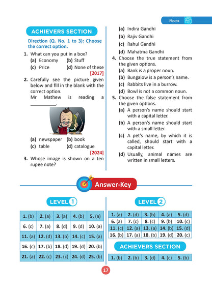 One For All Olympiads Class 1 English Prep-Guide, Chapter-wise Previous Years' Solved Papers + Workbook (Set of 2 Books) | Questions for SOF IEO & Other Olympiad Exams 2026