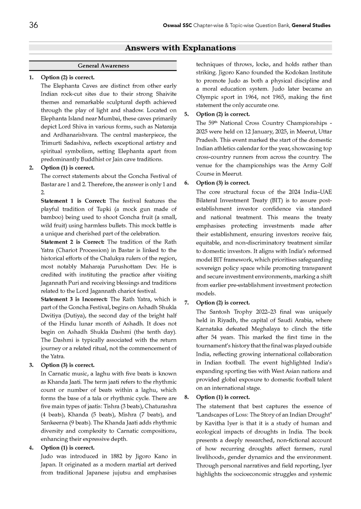 SSC (Staff Selection Commission)| Tier-1 | Chapter-wise & Topic-wise Question Bank 2011 to 2025| General Studies | For 2026 Exam