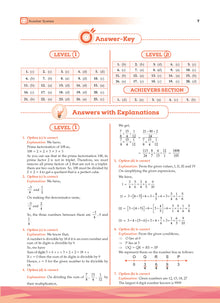 One For All Olympiad Previous Years' Solved Papers Class 8 (Set of 6 Books) Maths, English, Science, Reasoning, Cyber & General Knowledge (For 2025 Exam)