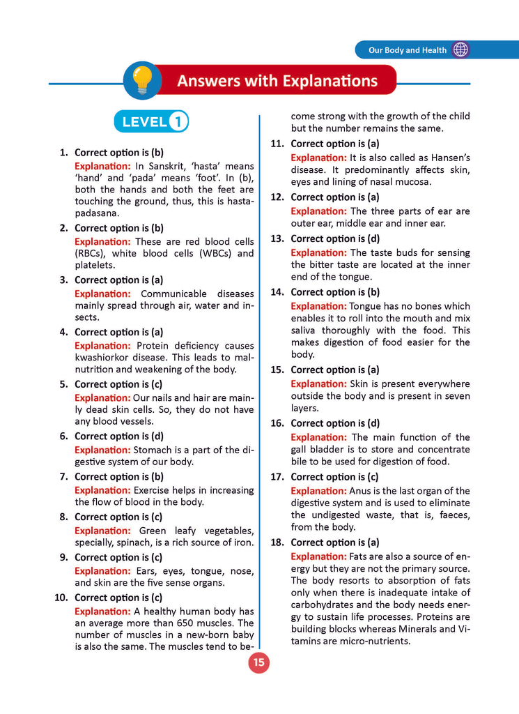 One For All Olympiad Class 5 General Knowledge | Previous Years Solved Papers | For 2024-25 Exam