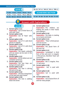 One for All Olympiads Previous Year Solved Papers Class 2 English For 2025 Exam