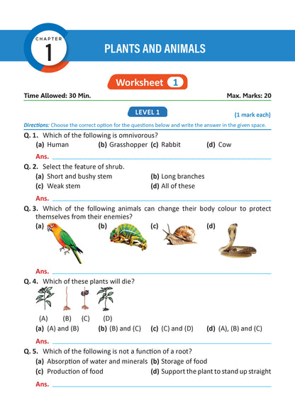 One For All Olympiads Workbook Class 3 Science | Questions for SOF NSO & Other Olympiad Exams 2026 | With Sample Practice Papers & Oswaal.AI