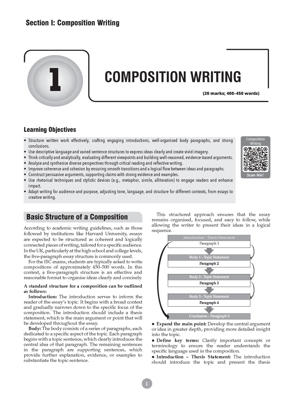 Class 11 & 12 ISC English Paper 1 Language Question Bank (2017-2026) | Chapter-wise & Topic-wise with Competency Based Questions | For 2027 Exam | With Solved 2026 Board Paper | Self-Assessment Papers