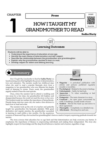 CBSE NCERT Class 9 Textbook Solutions English- Kaveri (Latest NCERT) Suitable for R1 (First) & R2(Secondary) Language | Revision Notes, Mind Maps, Solved Intext & Exercise Questions | Oswaal AI
