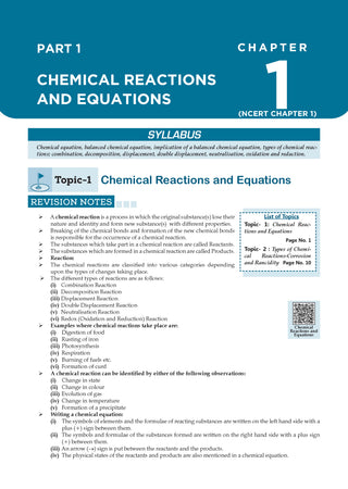 Karnataka Class 10 Science Chapterwise and Topicwise Question Bank  Solved Papers 2017-2026 | For 2027 Exam | With Oswaal AI