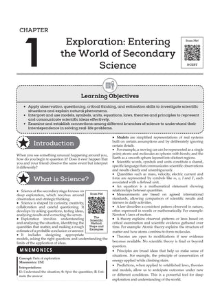 NCERT Science - Exploration Textbook and Textbook Solutions Supplement Class 9 (Set of 2 Books) (Latest NCERT) | Revision Notes & Exercise Questions