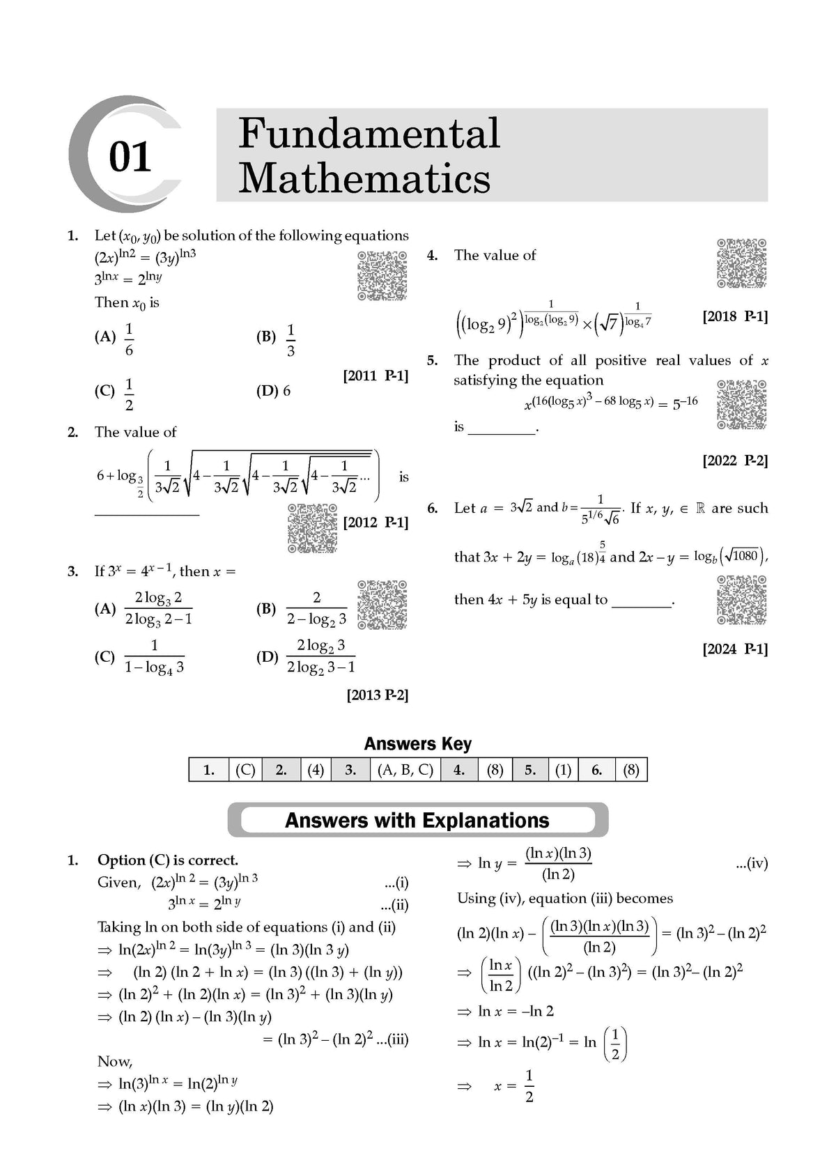 25 Years JEE Main (2002-2026) + 21 Years JEE Advanced (2006-2026) Chapter-wise Topic-wise Mathematics Previous Years' Solved Papers | Zero to Hero | Manoj Chauhan | For 2026,2027,2028 Exam