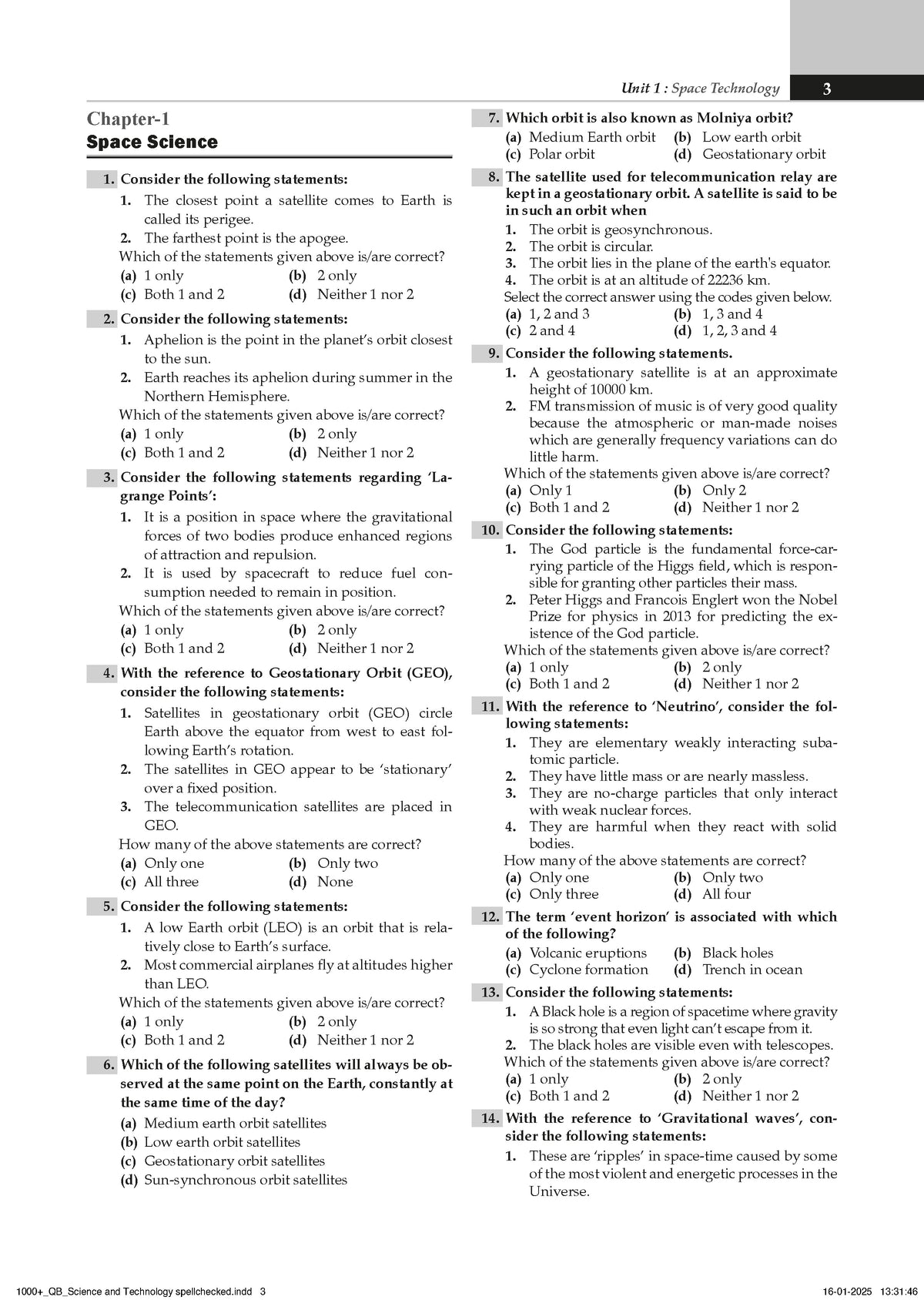 UPSC Power Bank:1000+ MCQs for UPSC and State PSCs Exams Science & Technology - Oswaal Books