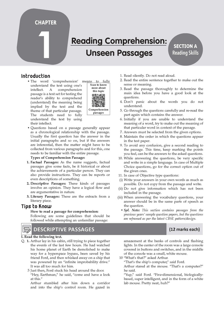 CBSE & NCERT One for All Class 12 English Core (For 2026 Exam)