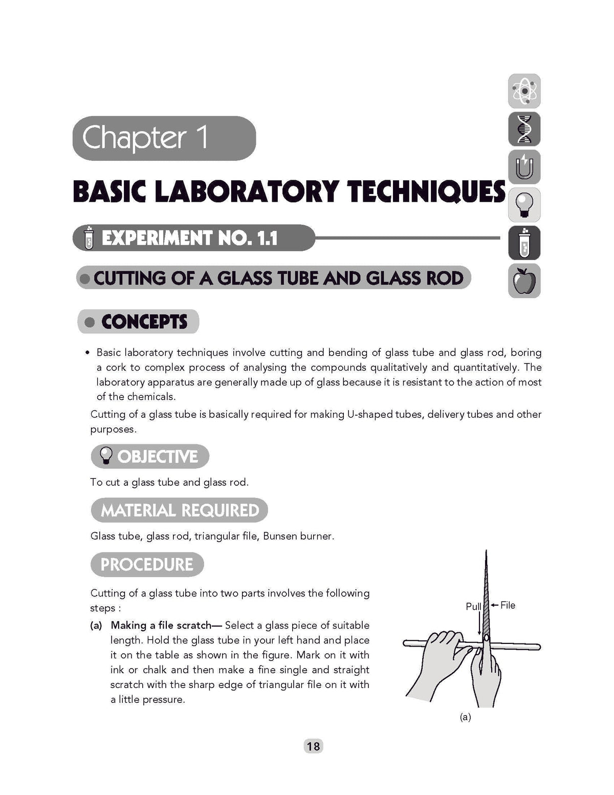 CBSE Laboratory Manual Class 11 Chemistry Book ( Latest Edition ) - Oswaal Books