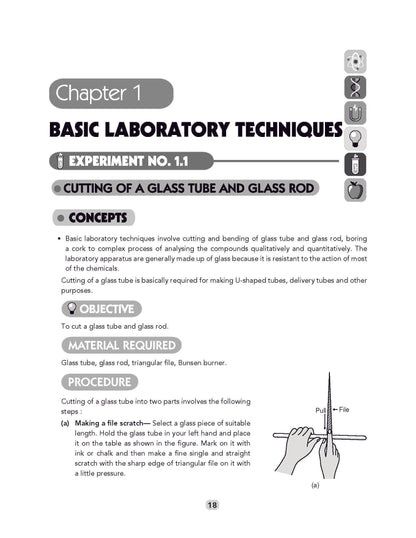 CBSE Laboratory Manual Class 11 Chemistry Book ( Latest Edition ) - Oswaal Books