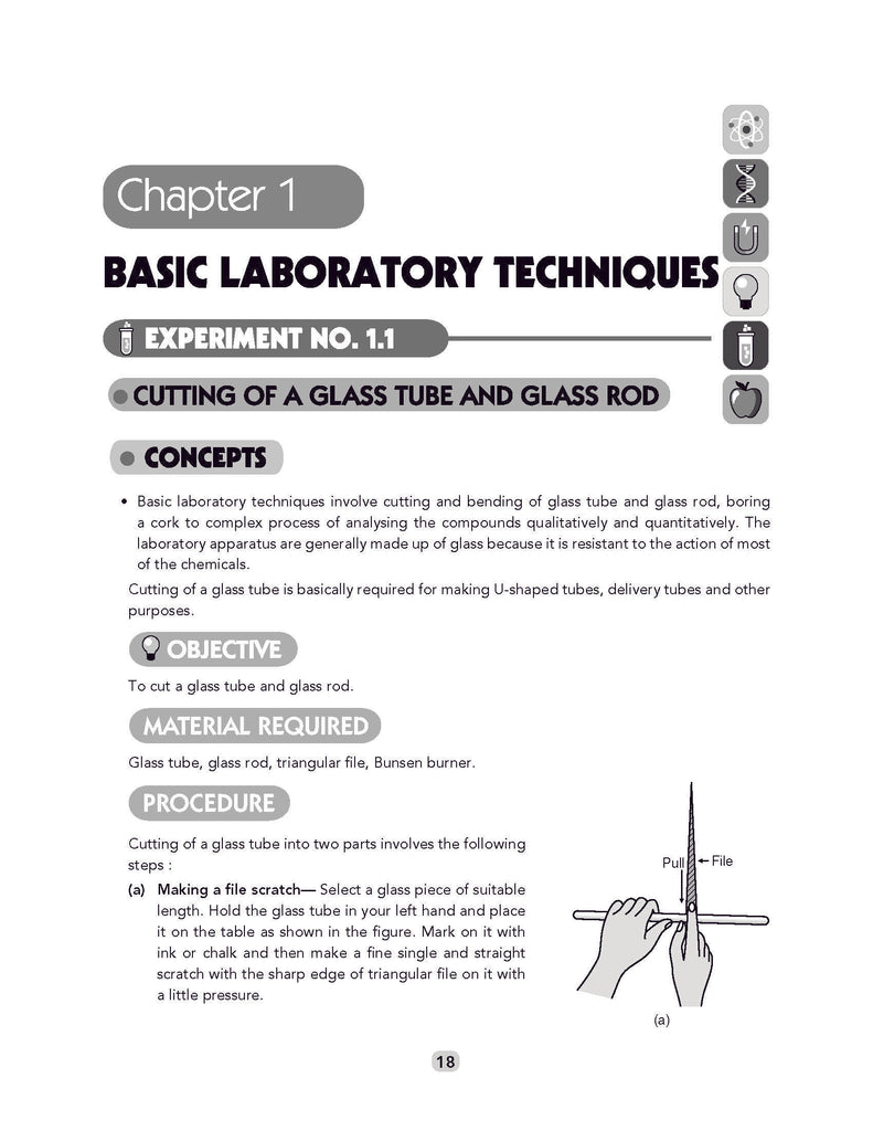 CBSE Laboratory Manual Class 11 Chemistry Book ( Latest Edition )