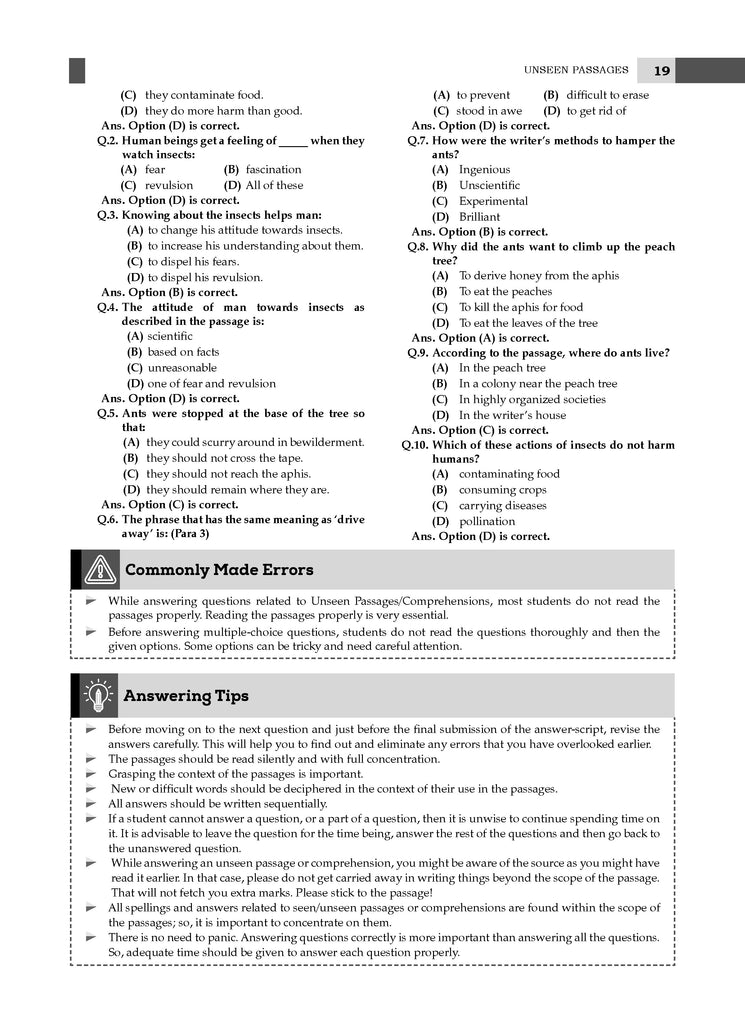 CBSE Question Bank Class 11 English Core For 2026 Exam