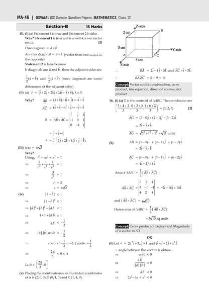 ISC 30 Combined Sample Question Papers Class-12 Commerce Stream (English Paper-1,English Paper-2, Accounts,Economics, Business Studies, Mathematics & Commerce)