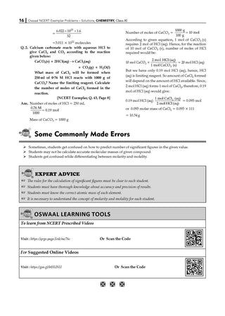 NCERT Exemplar (Problems - Solutions) Class 11 Chemistry Book For Latest Exam