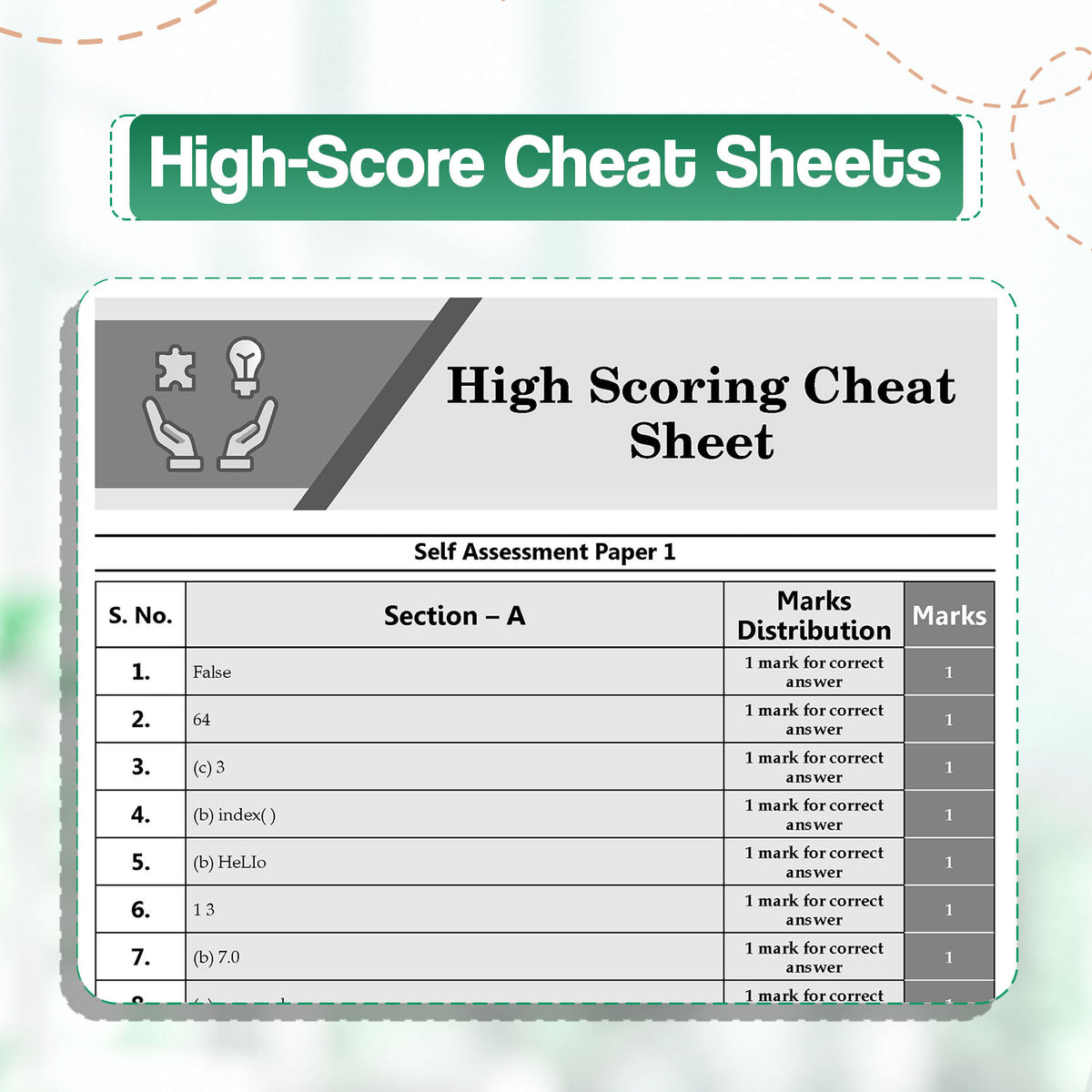 Oswaal CBSE 15 Sample Question Papers Class 12 Board Exam Computer Science 2026-27 based on latest CBSE SQP dated (21 Sep 2026) | New Questions Typologies With Oswaal AI