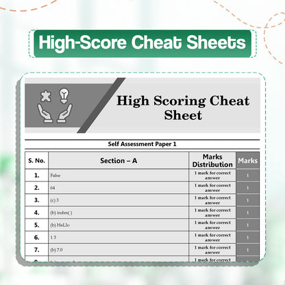 Oswaal CBSE 15 Sample Question Papers Class 12 Board Exam Computer Science 2026-27 based on latest CBSE SQP dated (21 Sep 2026) | New Questions Typologies With Oswaal AI