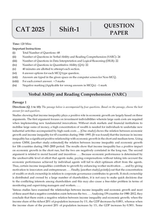 CAT (COMMON ADMISSION TEST) | 10 YEARS’ | Chapterwise & Topicwise | Solved Papers | Question Bank |2008 & 2017 - 2025|(For 2026 Exam)