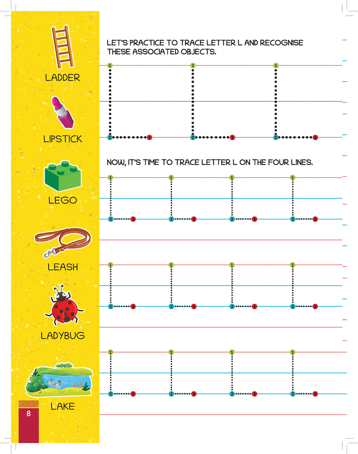 Uppercase & Lowercase Letter Tracing and Vocabulary Books | 2â€‘Book Set for Kids Ages 3â€‘5 | ABC Writing Practice & Preschool Activity - Oswaal Books