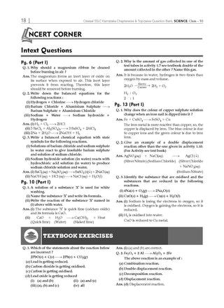 Karnataka SSLC Chapterwise and Topicwise Question Bank Solved Papers (2017 - 2026)   | Class 10| Science English Medium | Includes 2026 Paper – Fully solved | For 2027 Exam | With oswaal.ai