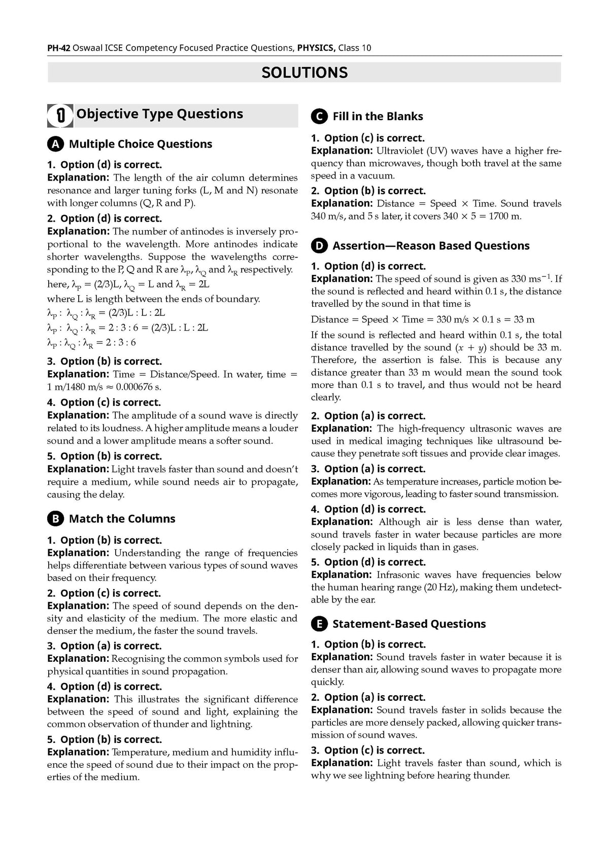 ICSE Competency Focused Questions Chapter-wise Class 10 (Physics, Chemistry, Maths, Biology, English Paper-1 & Paper-2, Geography, History & Civics) for 2027 Board Exam