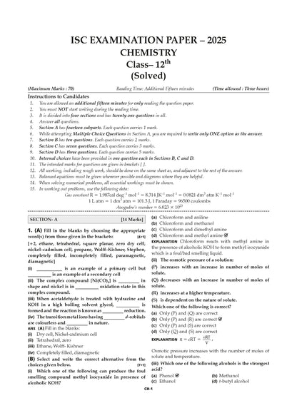 ISC 10 Previous Years' Solved papers and Competency Focused Questions Chapter-wise Class 12 PCM (Set of 2 Books) for 2026 Board Exams - Oswaal Books