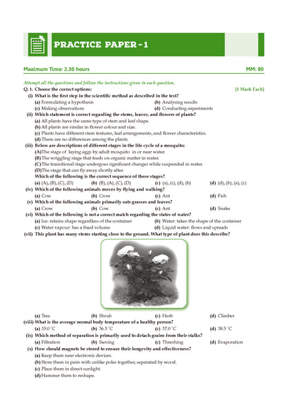One For All Question Banks NCERT & CBSE Class 6 (Set of 2 Books) Science & Social Science (For Latest Exam)