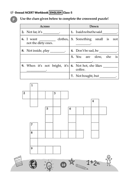 NCERT Workbook Class-5 English (Santoor) - Oswaal Books