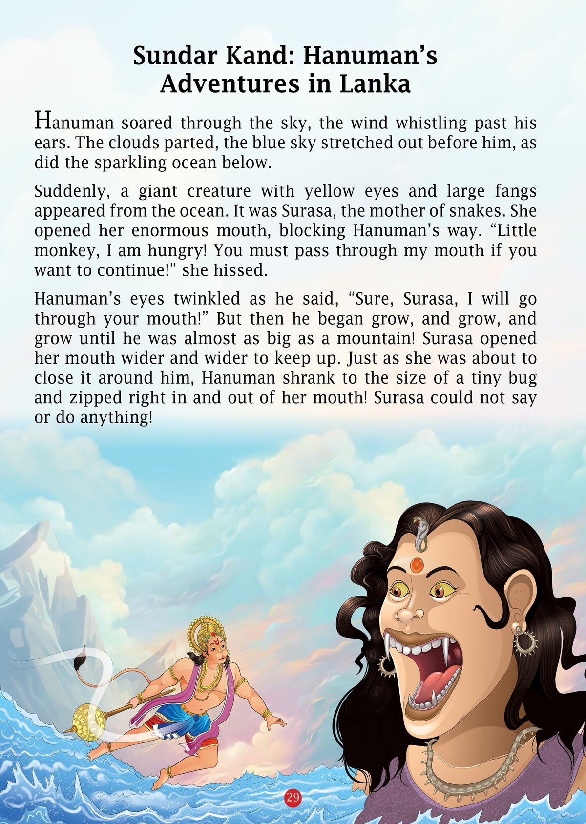 Ramayan Story Book for Kids | Padded Illustrated Mythology for Children By Sunita Pant Bansal | Retold Epic Tale for Kids | Age 7+ - Oswaal Books