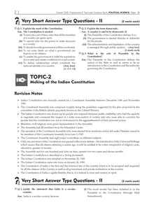 CBSE Question Bank Class 11 Political Science For 2026 Exam