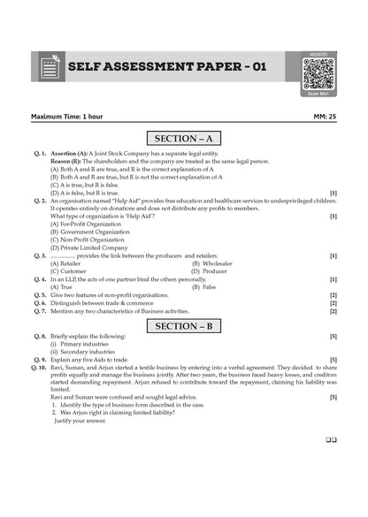 ICSE Question Bank Commercial Studies Class 9 For 2027 Exam | Chapter-wise & Topic-wise Revision Notes | Competency-focused Questions | Aligned with latest Syllabus & Exam Pattern
