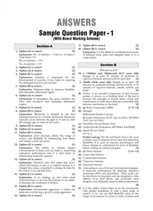 CBSE Sample Question Papers Class 12 Physical Education (For 2025 Exam)