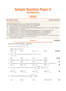 CBSE Sample Question Papers & Exam Rehearsal Class 12 Mathematics (Set of 2 Books) For 2025 Board Exam