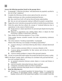 CBSE Exam Rehearsal for English Language & Literature Class X (For 2025 Exam)