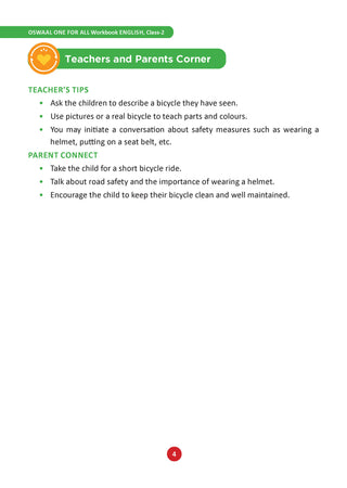 One for All Workbook Class 2 English| 45+ Concept-wise Perforated Worksheets | Based on NCERT Mridang | NEP 2020 & NCF 2023 Aligned | For CBSE & State Boards | Builds Concept Clarity & Scientific Skills