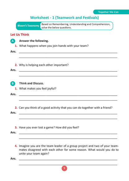 One for All Workbook Class 4 English | 50+ Concept-wise Perforated Worksheets | Based on NCERT Santoor | NEP 2020 & NCF 2023 Aligned | For CBSE & State Boards | Builds Concept Clarity & Scientific Skills