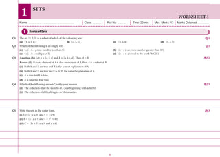 CBSE Workbook Class 9 Mathematics at Advance Course | aligned with NCERT | Perforated Worksheets for Practice with Competency Based questions | NEP 2020 + NCF-SE 2023 | 2027 Exam