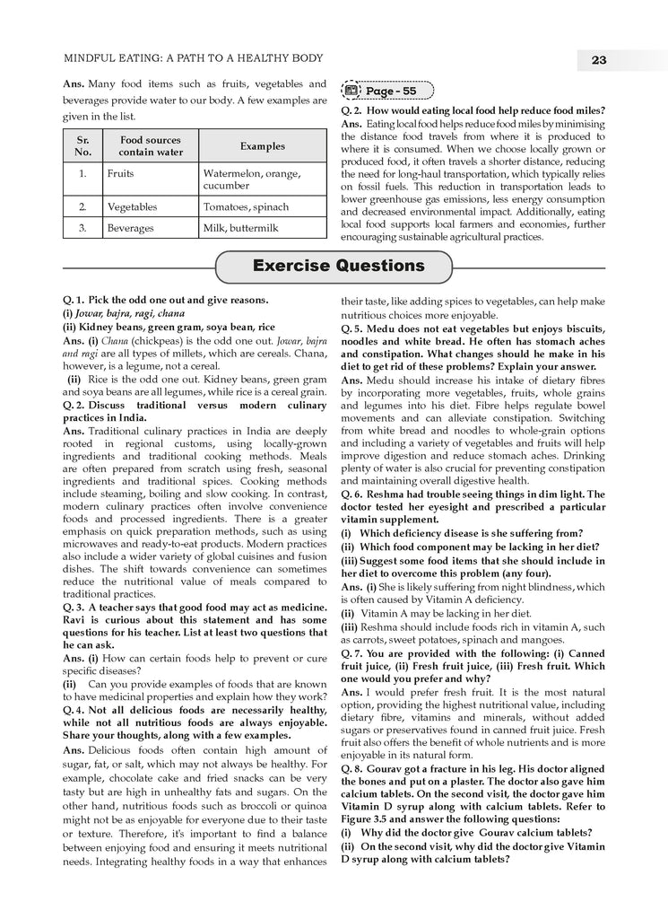 NCERT Textbook Solution Class 6 Science (New Edition)