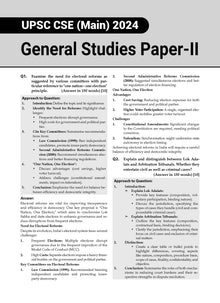 Oswaal UPSC CSE Mains 12 Years Solved Papers (2013-2024) General Studies For Civil Services Exams 2025