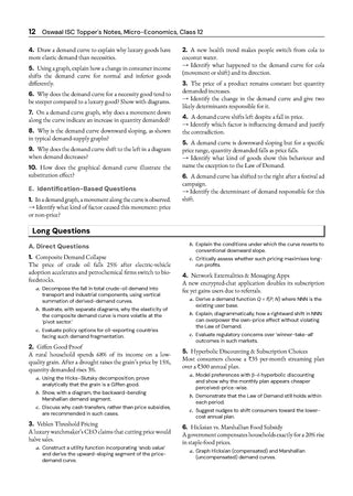 ISC | Topper Notes | Class 12 | Economics with Oswaal.ai