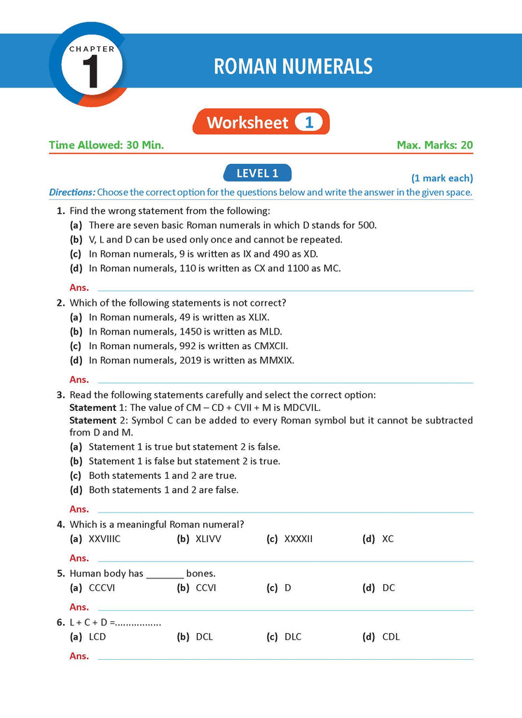 One for All Olympiads Workbook Class 5 Mathematics For 2025 Exam