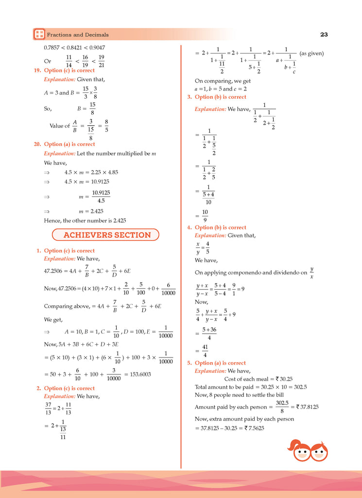 One for All Olympiads Previous Year Solved Papers Class 8 Mathematics For 2025 Exam