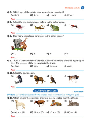 One For All Olympiads Workbook Class 3 Science | Questions for SOF NSO & Other Olympiad Exams 2026 |With Sample Practice Papers & Oswaal.AI